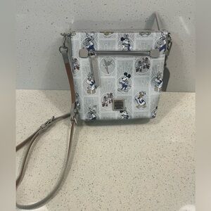 Dooney & Bourke Disney Crossbody Mickey Parks 100 Year Silver Purse